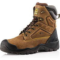 BuckBoots: Brown Waterproof Safety Boot